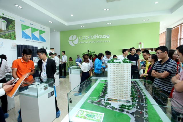 Hơn 300 căn hộ Ecohome Phúc Lợi đã có chủ sở hữu - 2 Ecohome Phúc Lợi là dự án đầu tiên ở phân khúc căn hộ giá rẻ đạt được chứng chỉ xanh quốc tế thu hút rất nhiều khách hàng quan tâm
