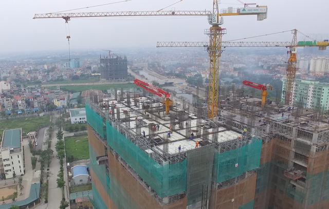 Tứ Hiệp Plaza nắm giữ mấu chốt phân khúc đang chiếm lĩnh thị trường - 2
Tứ Hiệp Plaza đang thi công đến tầng 17