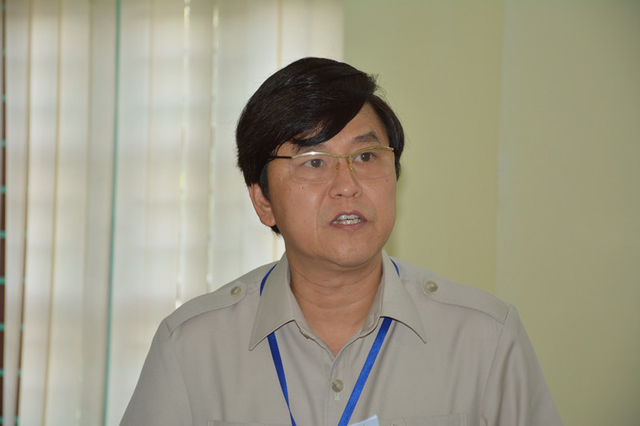 Thứ trưởng Bùi Văn Ga kiểm tra công tác chuẩn bị thi tại Ninh Bình - 1 Ông Vũ Văn Kiểm - Giám đốc Sở GD&ĐT tỉnh Ninh Bình.