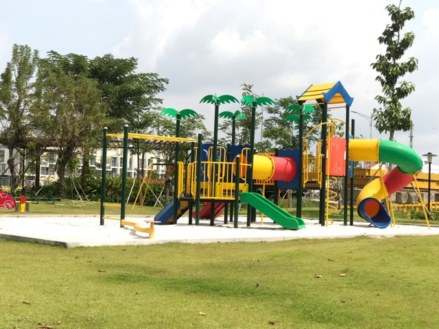 Căn hộ sinh thái - Lựa chọn sống của người thành đạt - 2 Công viên trẻ em nằm trong khuôn viên dự án Jamona Heights đã hoàn thiện