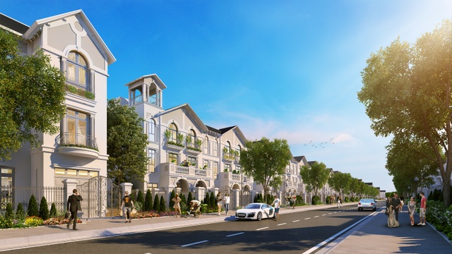 Vinhomes Riverside – The Harmony: Chính sách lợi đơn, lợi kép, khách hàng không nên bỏ lỡ - 2 Những căn biệt thự đậm chất Ý trong lòng Vinhomes Riverside – The Harmony