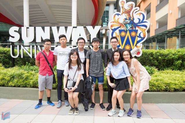 Hội thảo ĐH Sunway Malaysia – Cơ hội chuyển tiếp các nước và học bổng 2018 - 2
Học sinh tham dự Study Tour ĐH Sunway 2016 do INEC tổ chức