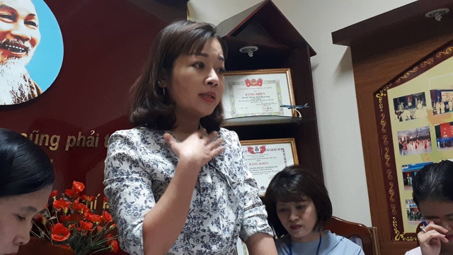 Vụ phạt học sinh nghỉ học không thông báo gia đình: Cô giáo sai, bị kỷ luật - 2 Phụ huynh Nguyễn Thị Thủy.