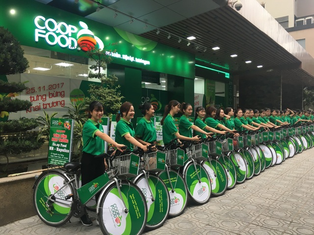 Đồng loạt ra mắt chuỗi cửa hàng thực phẩm an toàn tại Hà Nội - 2 Hai cửa hàng đầu tiên của Co.op Food Hà Nội tại Hapulico và Bắc Hà chính thức khai trương vào ngày 25/11/2017 (Nguồn: Co.op Food)