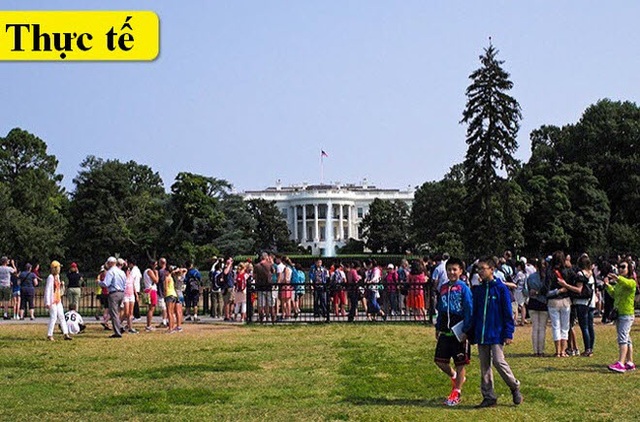 Nhà Trắng ở Washington, Mỹ.