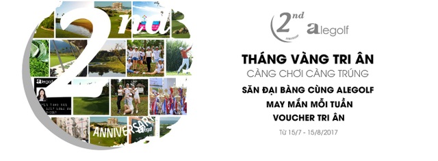 Nhìn lại chặng đường 2 năm phát triển của Alegolf - 3 Tham gia chương trình, quý gôn thủ sẽ nhận được ưu đãi sau:
