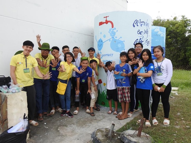 Sức trẻ mùa hè xanh hòa cùng hành trình "Mizuiku - Em yêu nước sạch" 2017 - 3 Hành động thiết thực của các chiến sỹ Mùa Hè Xanh tại địa phương