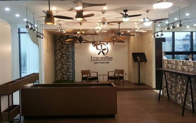 Mua quạt trần đẹp ở đâu? - 3 Showroom quạt trần LuxuryFan