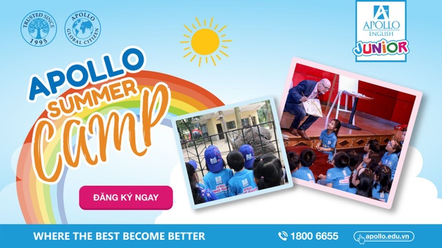 Apollo Summer Mini Camp có một “tiểu thế giới” dành riêng cho các “Công dân toàn cầu” trong mùa hè này - 4 Apollo Summer Mini Camp là cơ hội tuyệt vời để con bạn phát triển tư duy ngôn ngữ và kĩ năng mềm.