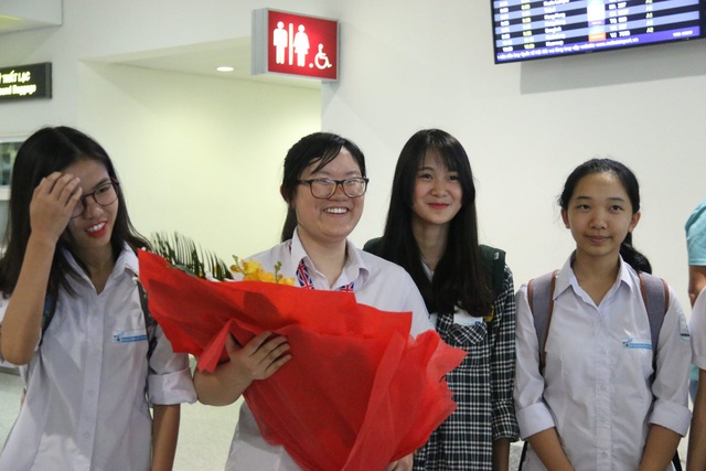 “Bóng hồng” duy nhất mang về huy chương Olympic Quốc tế năm nay - 4 Ở lớp, Phương Thảo là cô bạn vui tươi, hòa đồng.