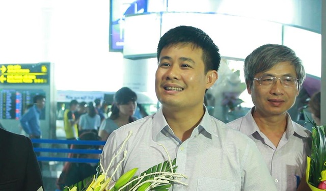 Đón mừng các chàng trai Olympic Tin học Quốc tế trở về - 5 Ông Sái Công Hồng phát biểu tổng kết kì thi Olympic 2017.