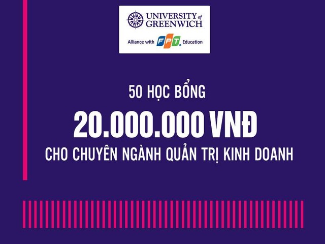 Học bổng ngành Quản trị kinh doanh cho thí sinh đạt từ 23 điểm - 5 Học bổng ngành Quản trị kinh doanh cho thí sinh đạt từ 23 điểm - 5