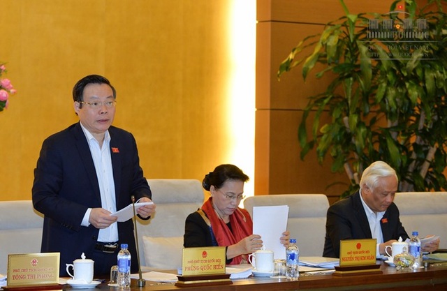 Không ưu tiên mua công nghệ kém, chặn cửa nhập công nghệ “rác” - 1 Phó Chủ tịch Quốc hội Phùng Quốc Hiển quán triệt quan điểm không đưa quy định ưu tiên cho đối tượng nào vào luật.
