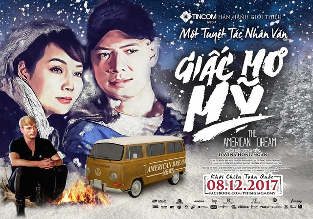 Phim Việt “Giấc mơ Mỹ” sẽ được công chiếu tại Mỹ - 1 Nhà sản xuất cho ra lò poster chính thức của Giấc mơ Mỹ.