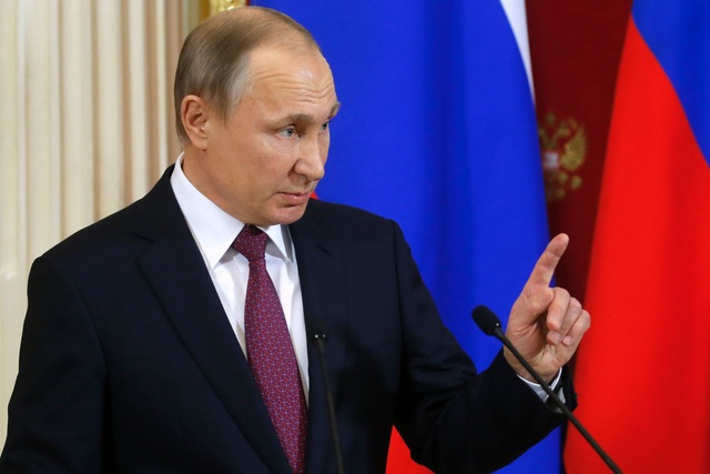 Tổng thống Putin: Các nước phí thời gian vào việc đối đầu - 1 Tổng thống Putin (Ảnh: AFP)