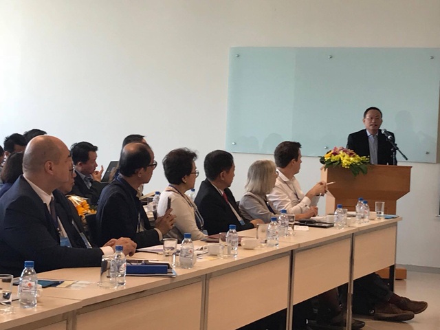 Xây dựng mạng lưới nâng cao chất lượng các chương trình liên kết đào tạo quốc tế - 1
Các đại biểu tham dự hội nghị