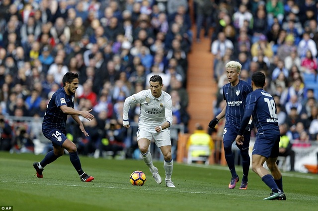 Real Madrid lên ngôi vô địch La Liga tại La Rosaleda? - 3
C.Ronaldo đang đạt phong độ rất cao thời điểm này