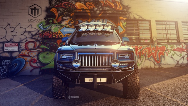 Khi Rolls-Royce Ghost biến thành xe off-road - 2 Khi Rolls-Royce Ghost biến thành xe off-road - 2