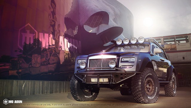 Khi Rolls-Royce Ghost biến thành xe off-road - 1 Khi Rolls-Royce Ghost biến thành xe off-road - 1