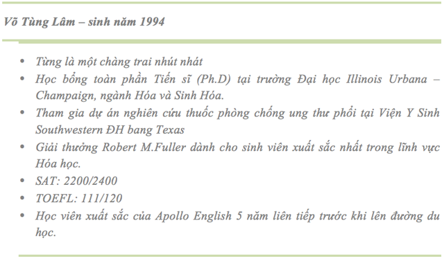 Võ Tùng Lâm - Bí kíp từ chàng trai nhút nhát đến học bổng tiến sĩ ở tuổi 23 - 2 Võ Tùng Lâm - Bí kíp từ chàng trai nhút nhát đến học bổng tiến sĩ ở tuổi 23 - 2
