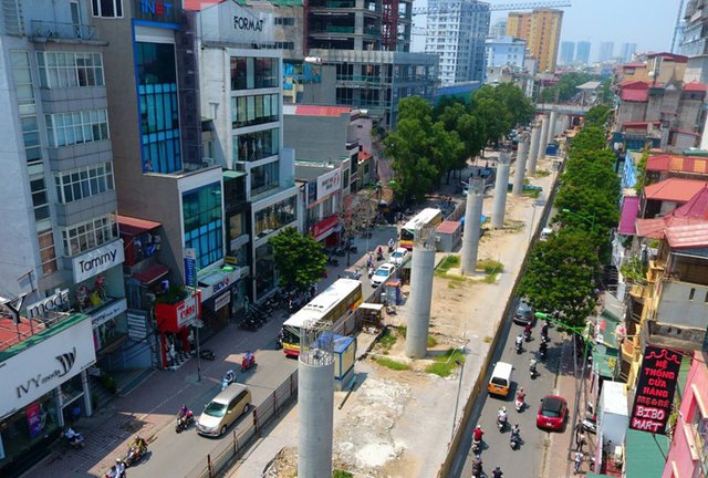 Đón đầu cơ hội nhờ đột phá hạ tầng trung tâm Hà Nội - 2
Metro3 tuyến metro Nhổn - Ga Hà Nội sẽ hoàn thành trong năm 2021