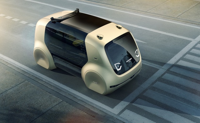 Volkswagen trình làng mẫu xe tự lái hoàn toàn đầu tiên - 11 Volkswagen trình làng mẫu xe tự lái hoàn toàn đầu tiên - 11