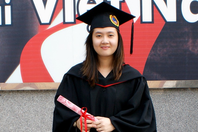 Những kỹ năng làm việc thu hút nhà tuyển dụng - 3 Một trong những cựu SV SIU thành công - Trần Hoàng Bích Thảo hiện đang làm việc tại Mỹ.