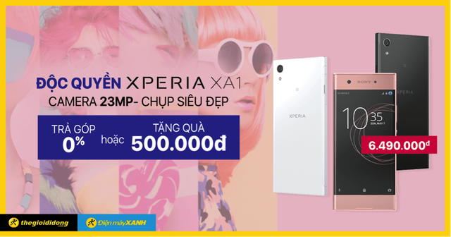 Sony Xperia XA1 - điện thoại giải trí tầm trung giá mềm - 1 Sony Xperia XA1 - điện thoại giải trí tầm trung giá mềm - 1