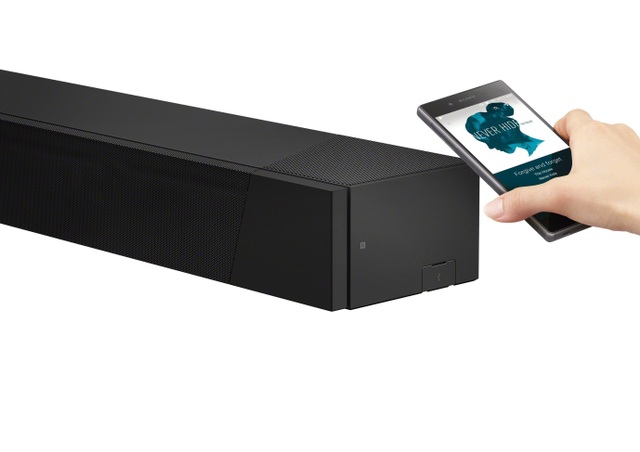 Trải nghiệm âm thanh chuẩn rạp chiếu phim của Soundbar Sony HT-ST5000 tại AV Show 2017 - 8
Kết nối một chạm với điện thoại điện thoại thông qua NFC