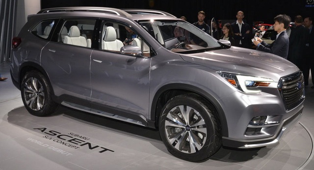 Subaru không định làm riêng xe chạy điện - 1
Subaru Ascent Concept