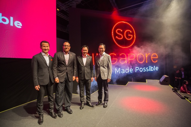 Tổng cục Du lịch Singapore ra mắt Thương hiệu Truyền thông mới - 2
Ông Lionel Yeo, Giám đốc Điều hành của STB ngoài cùng bên trái