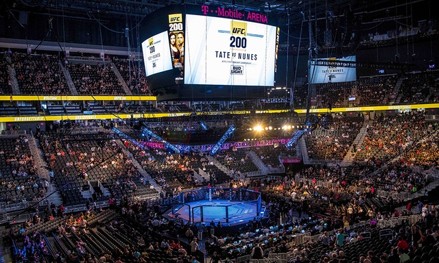 Trận chiến Mayweather - McGregor: Nơi trái tim của thánh địa - 1 T-Mobile Arena là địa điểm tổ chức trận cầu thế kỷ giữa Mayweather và McGregor