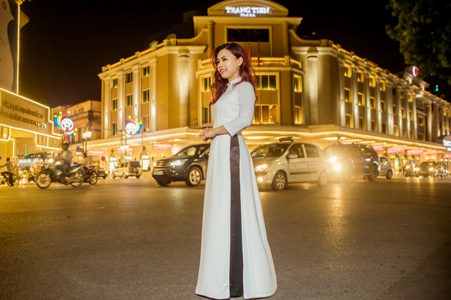 Thu Hà dịu dàng với áo dài - 7
Doanh nhân 9X - CEO của PT Casa nhận mình là người đam mê với công việc