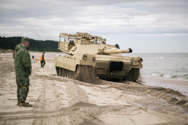 NATO tập trận rầm rộ ở cửa ngõ của Nga - 3
(Ảnh: Latvijas armija/Flickr)