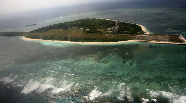 Philippines đưa quân tới đảo Thị Tứ - 1 Đảo Thị Tứ thuộc quần đảo Trường Sa của Việt Nam và đang bị Philippines chiếm đóng trái phép. (Ảnh: AFP)