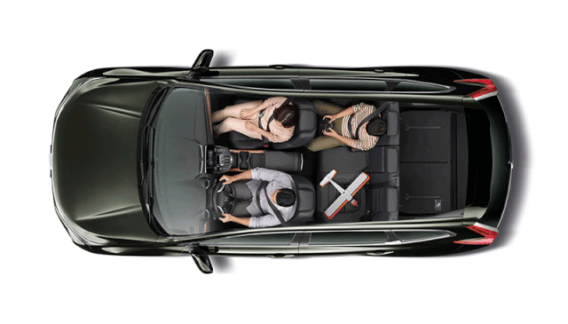 Honda CR-V 7 chỗ ra mắt, giá bán dưới 1,1 tỉ đồng - 5 Mô tả của Honda với cách bố trí ba hàng ghế trên CR-V mới.