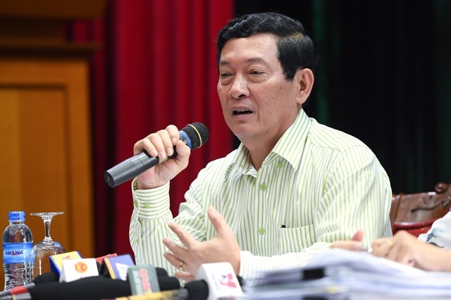 Bộ Văn hoá: Hãng phim truyện Việt Nam đã thua lỗ gần 40 tỷ từ 20 năm trước - 1 Thứ trưởng Huỳnh Vĩnh Ái chia sẻ với báo chí trong cuộc gặp gỡ báo chí sáng 21/9. Ảnh: Tùng Long.