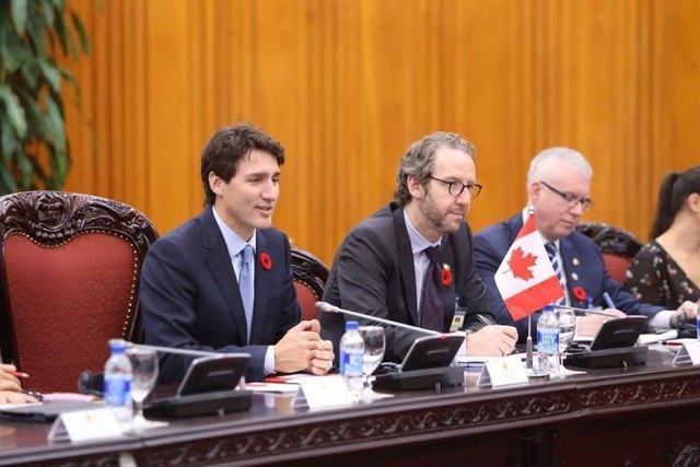 Việt Nam - Canada xác lập khuôn khổ quan hệ Đối tác toàn diện - 3 Thủ tướng Justin Trudeau khẳng định, Việt Nam là đối tác quan trọng của Canada ở khu vực (ảnh: Hữu Nghị)