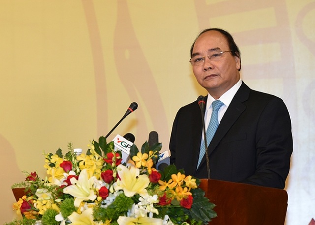 Thủ tướng: Giải quyết triệt để tình trạng thanh, kiểm tra chồng chéo doanh nghiệp - 1
Thủ tướng phát biểu chỉ đạo hội nghị