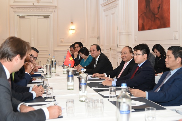 Thủ tướng: EU là đối tác thương mại và đầu tư hàng đầu của Việt Nam - 2 Thủ tướng khẳng định EU là đối tác hàng đầu của Việt Nam (ảnh: VGP)