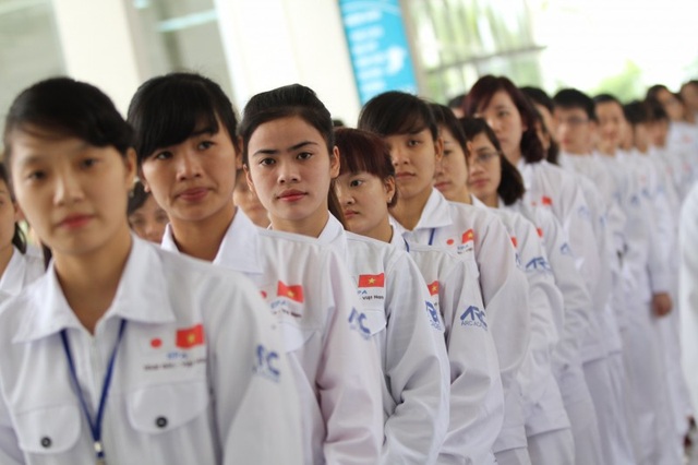 Thực tập sinh tại Nhật Bản: Tăng thời gian lên 5 năm, mở rộng nhiều lĩnh vực - 1
Thực tập sinh VN chuẩn bị xuất cảnh sang Nhật Bản