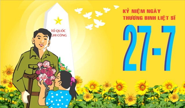 Cả nước đang tổ chức nhiều họt động để hướng về 70 năm ngày thương binh - liệt sỹ.