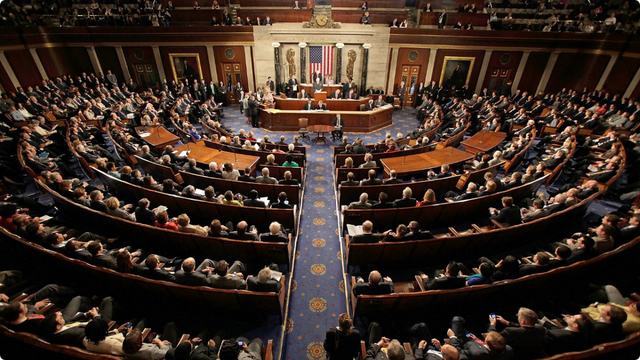 
Một phiên họp của các nghị sĩ tại Quốc hội Mỹ (Ảnh: CBS)

