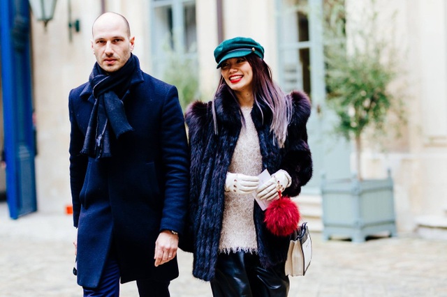 Tại sao tín đồ thời trang thế giới mê mẩn Paris Fashion Week? - 2 Thythu (phải) tại Haute Couture.