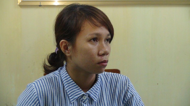Nữ "siêu lừa" hàng tỷ đồng từ chạy việc - 1
Đối tượng Lê Thị Mỹ Thùy tại cơ quan Công an.