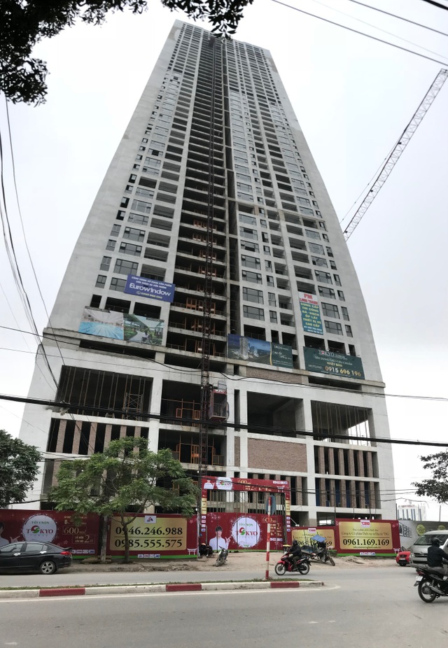 Mở bán căn hộ TokyoTower - tòa nhà cao nhất quận Hà Đông, chỉ từ 600 triệu đồng sở hữu ngay - 2
Dự án đã hoàn tất xây thô và đang đi vào giai đoạn thiện