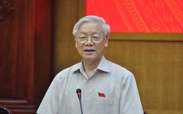 Tổng Bí thư, Chủ tịch nước lần đầu tiên dự phiên họp Chính phủ - 1 Theo chương trình, Tổng Bí thư Nguyễn Phú Trọng dự và phát biểu chỉ đạo tại Hội nghị.