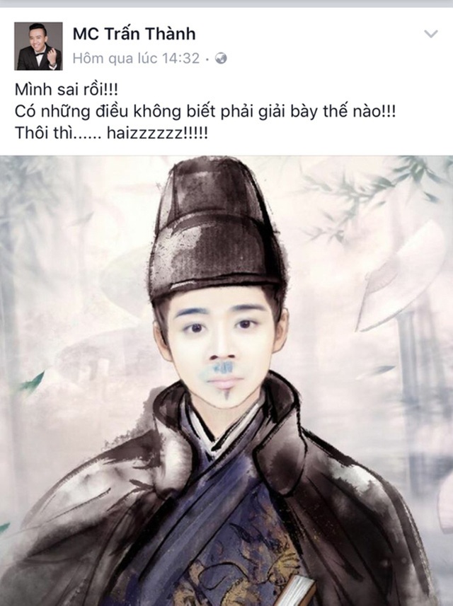 Trấn Thành và 3 phen nhận “gạch đá” dữ dội vì “cười dễ dãi” - 7 Trấn Thành lên tiếng giữa tâm bão.