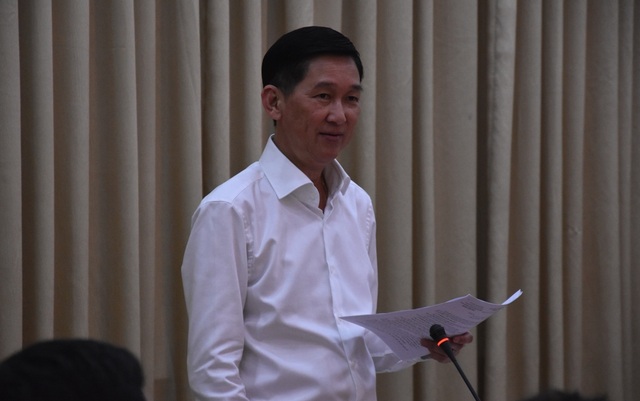 Ông Trần Vĩnh Tuyến cho biết TP đang lên đề án huy động 20.000 tỷ trong dân để phát triển giao thông