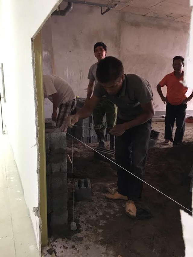 Chung cư Golden West: Bị đình chỉ thi công vẫn cố tình làm - 5 Nhóm thợ vẫn thi công theo lệnh của CĐT
